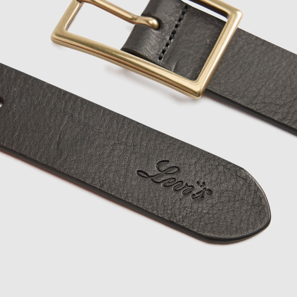 Women's Buckle Belt — Caviar - Black
