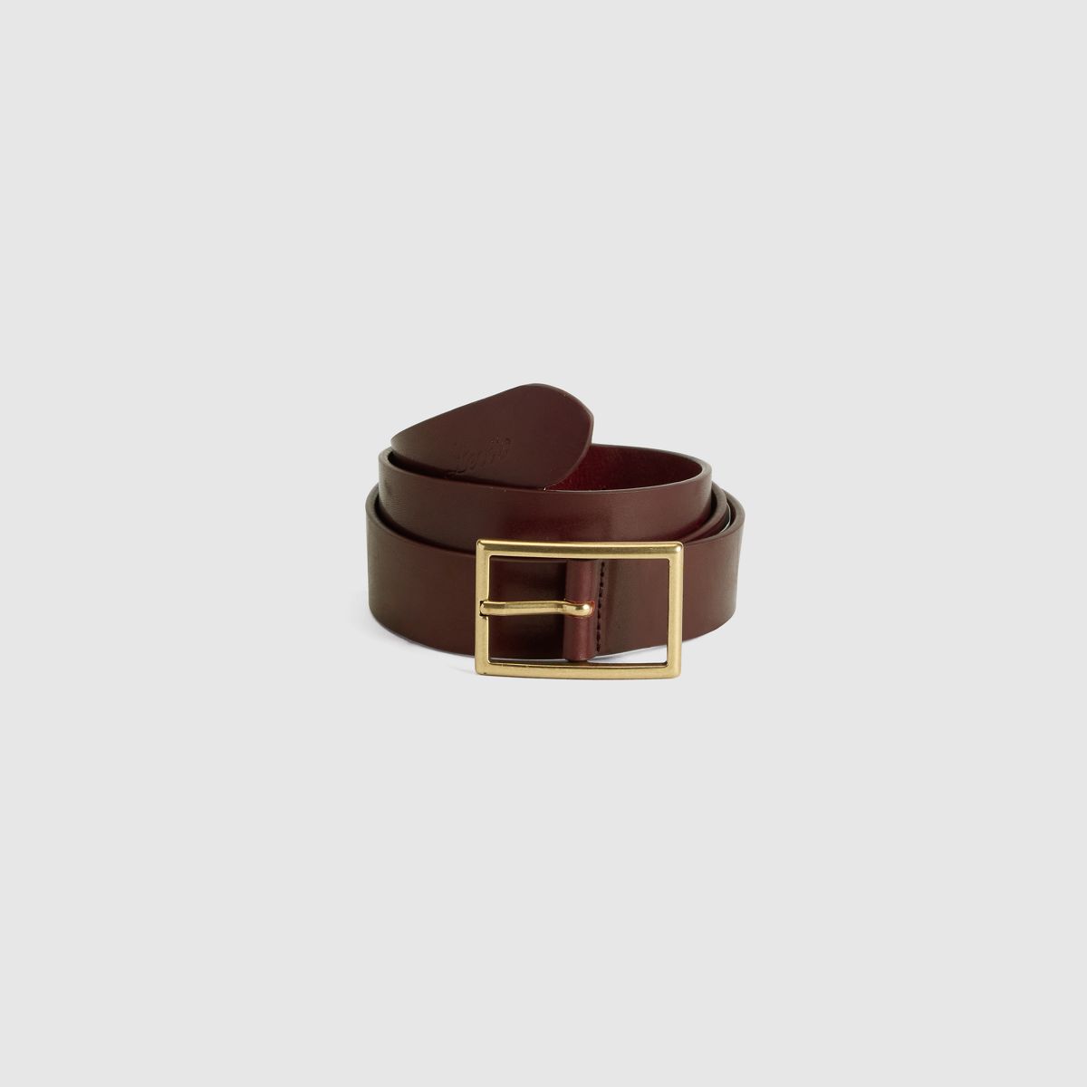 Women's Buckle Belt — Tawny Port - Purple