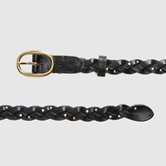 Taylor Braid Belt — Caviar - Black 3