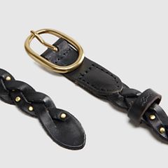 Taylor Braid Belt — Caviar - Black 4