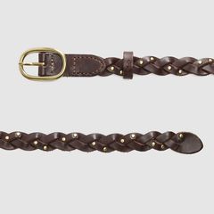 Taylor Braid Belt — Chocolate Martini - Brown 3