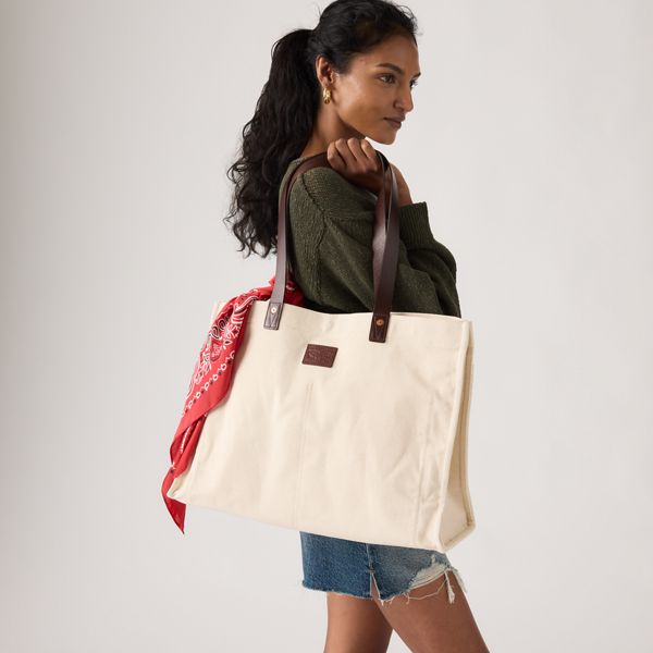 Levi's® Heritage All Day Tote — Ecru - White