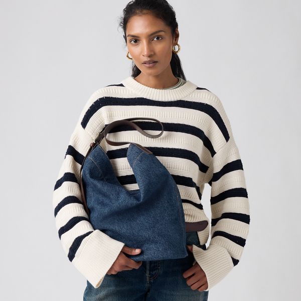 Heritage Medium Bag — Ocean - Dark Wash