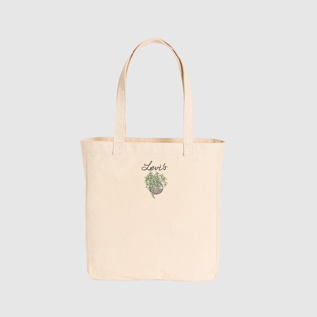 Everyday Graphic Tote — House Plants Green Green - Green