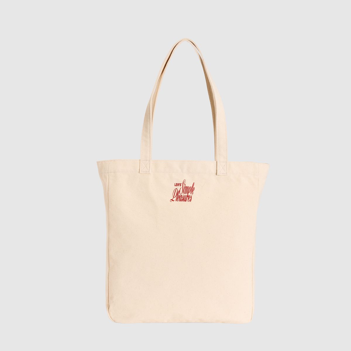 Everyday Graphic Tote — Simple Pleasures - Red