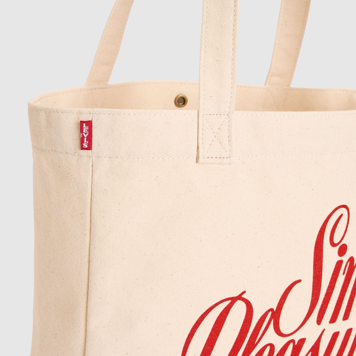 Everyday Graphic Tote — Simple Pleasures - Red