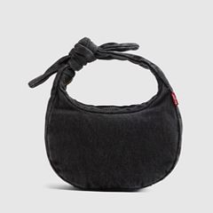 Baby Brooklyn Knot Bag — Black - Dark Wash 2