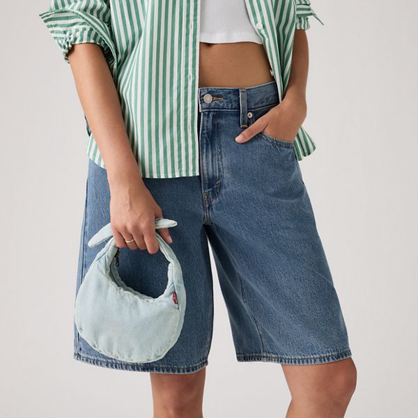 Baby Brooklyn Knot Bag — Clouds - Light Wash