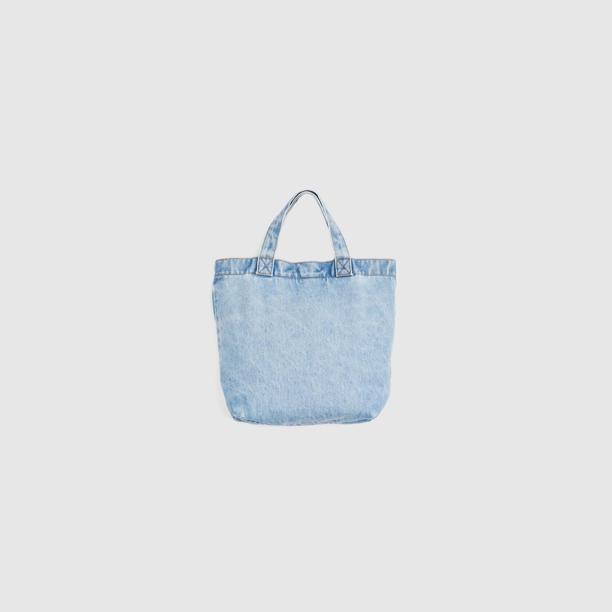 Mini Tote Bag — Ocean - Light Wash