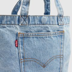 Mini Tote Bag — Ocean - Light Wash 4