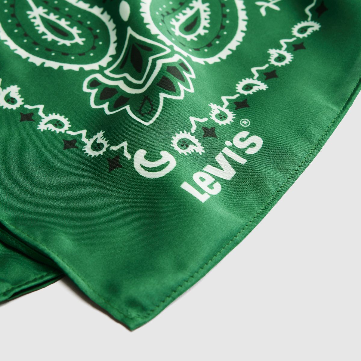 Satin Bandana — Eden - Green