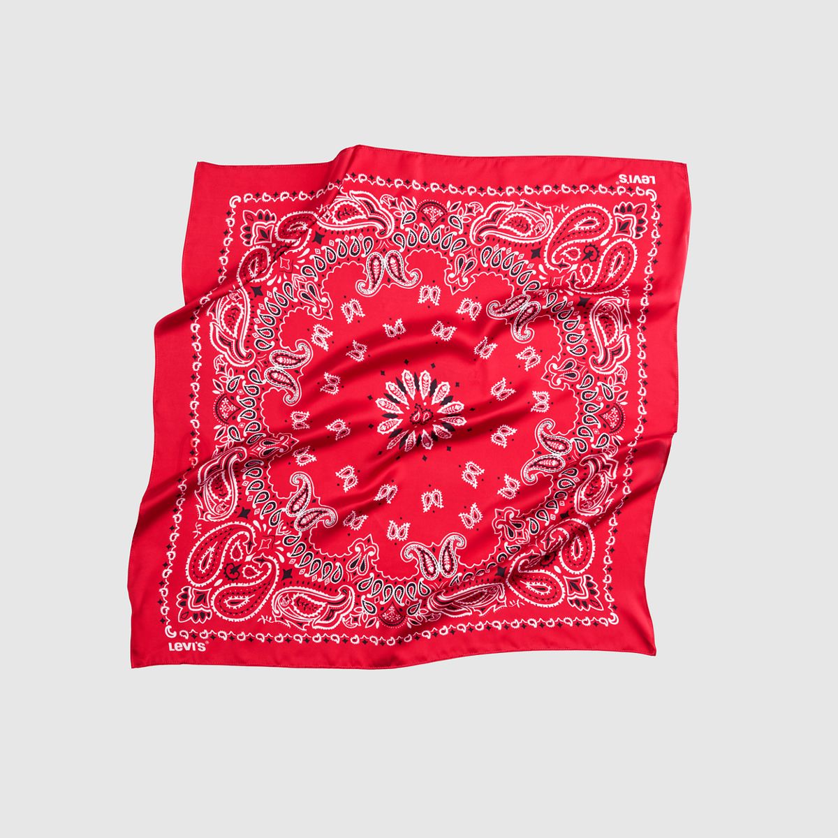 Satin Bandana — Urban - Red