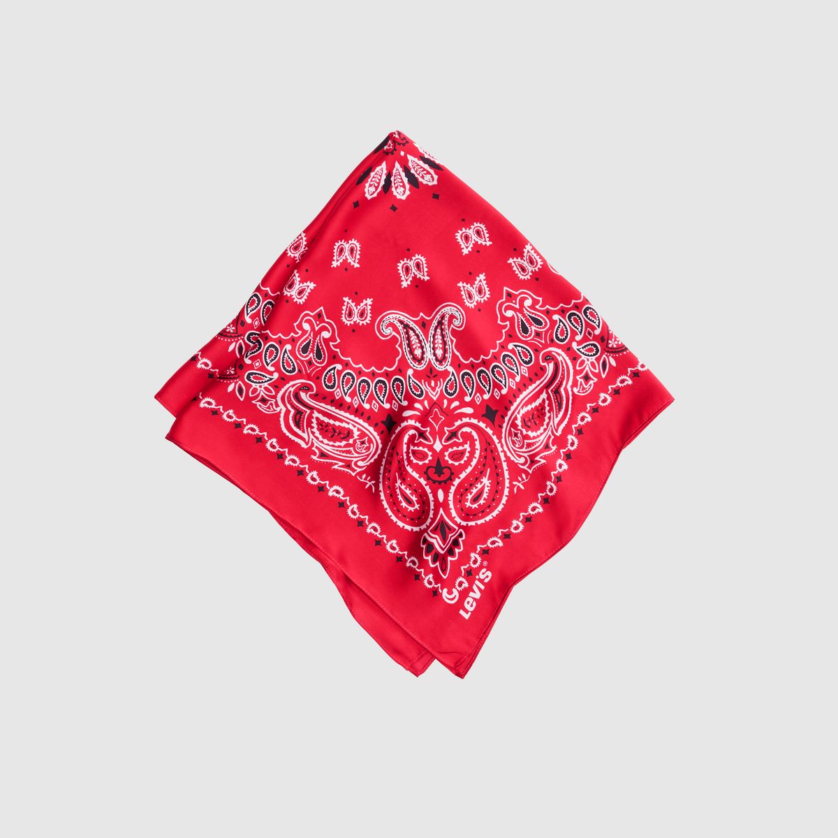 Satin Bandana — Urban - Red