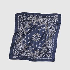 Satin Bandana — Naval Academy - Blue 2