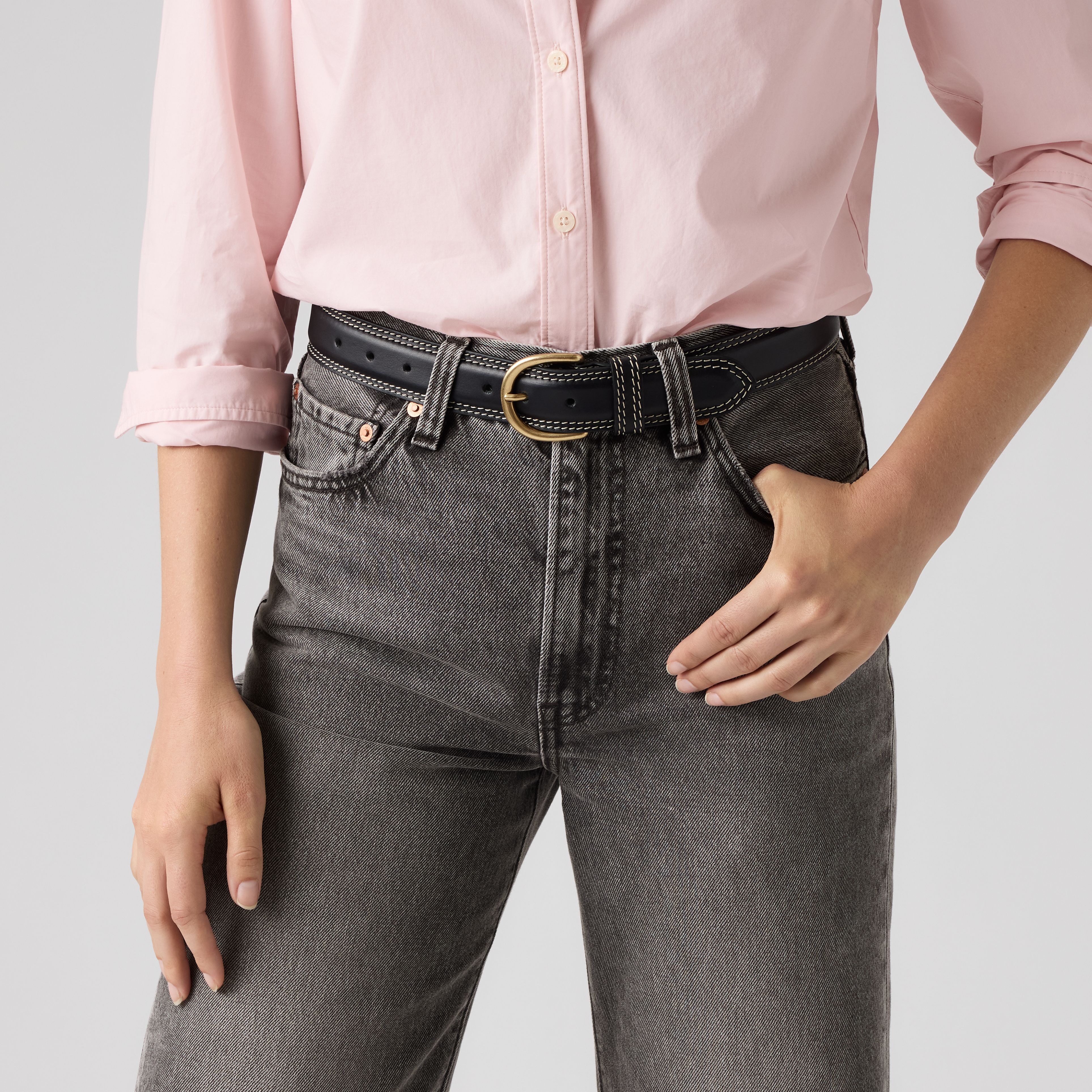 Olivia Classic Feather Edge Belt 1