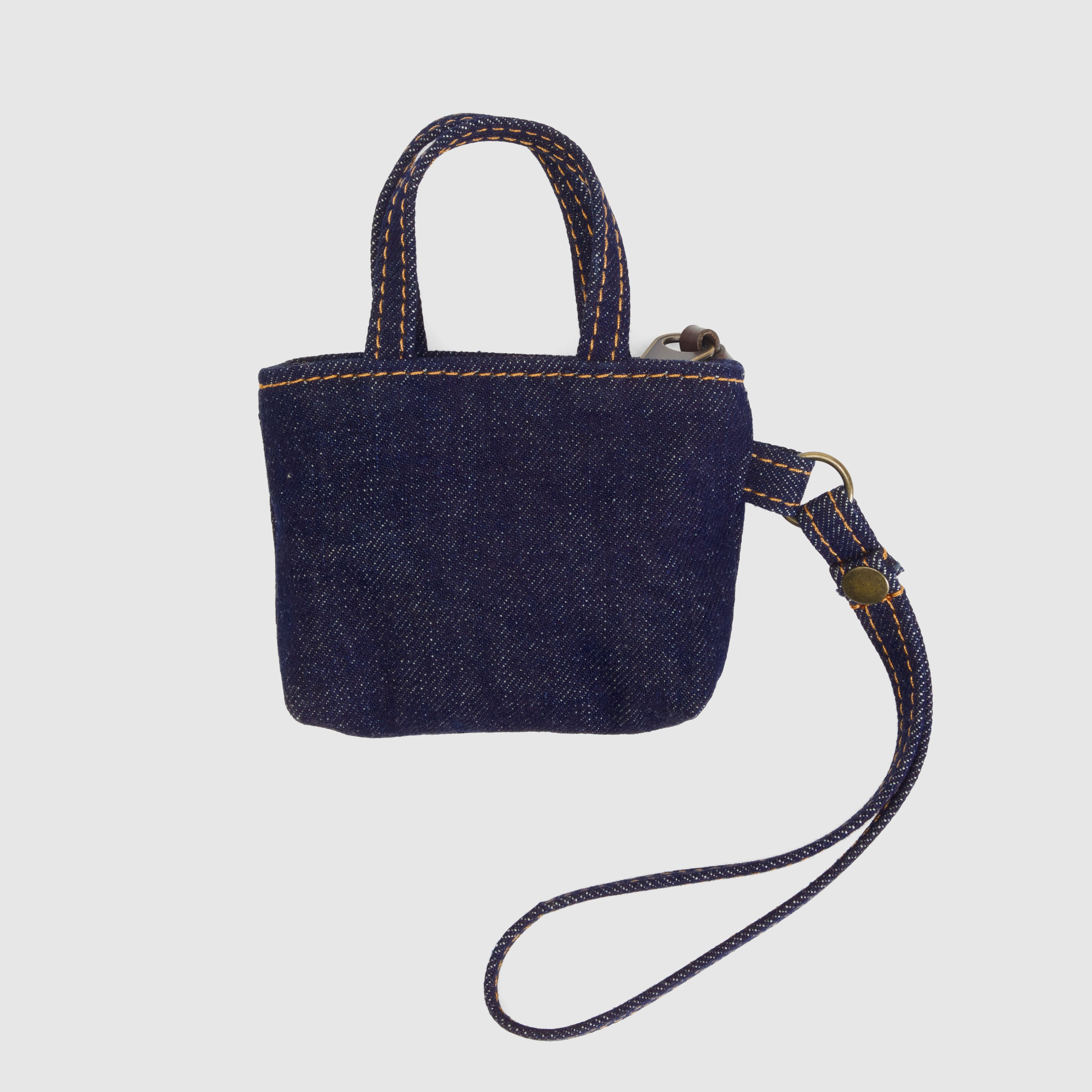 Mini Back Pocket Tote Charm 3