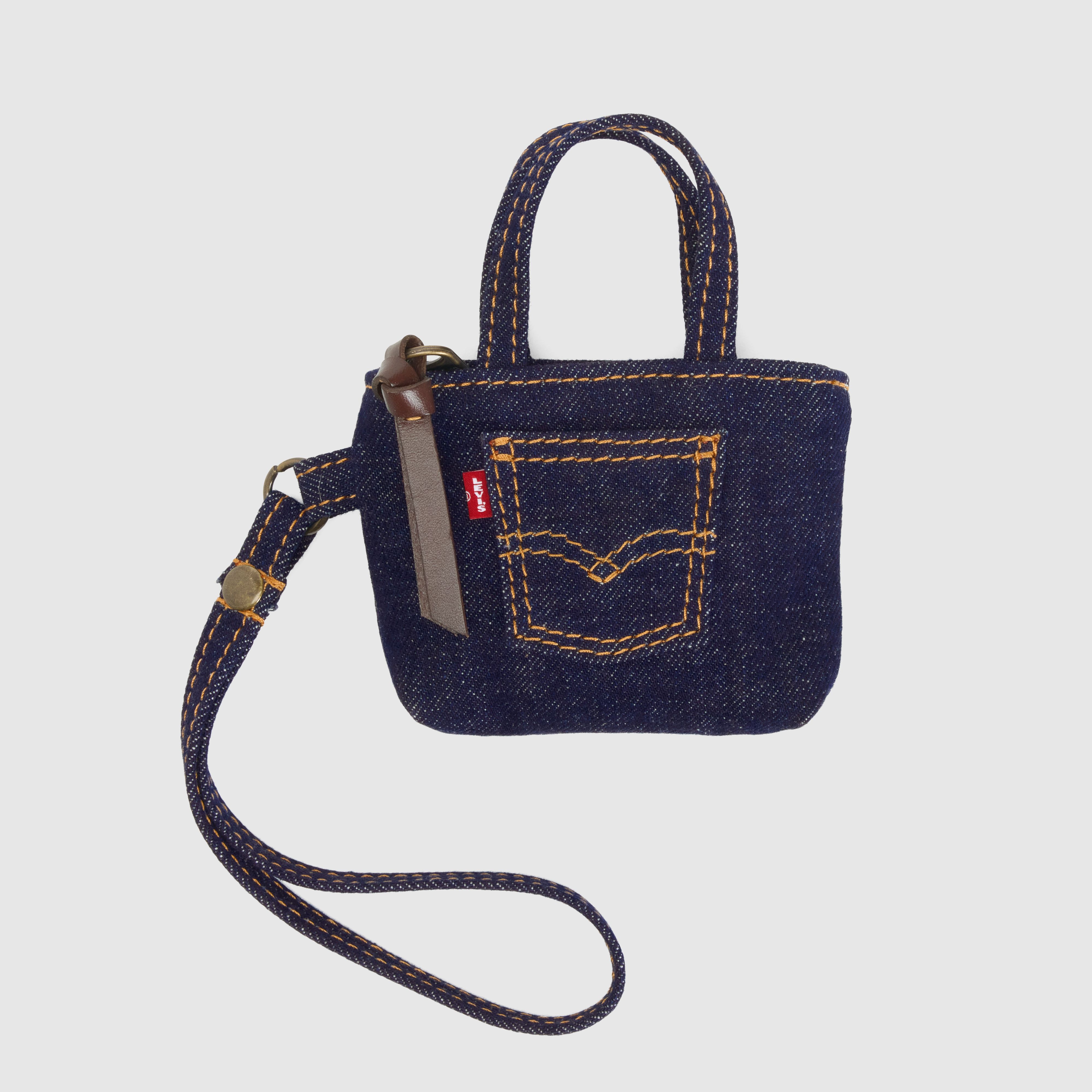Mini Back Pocket Tote Charm 2