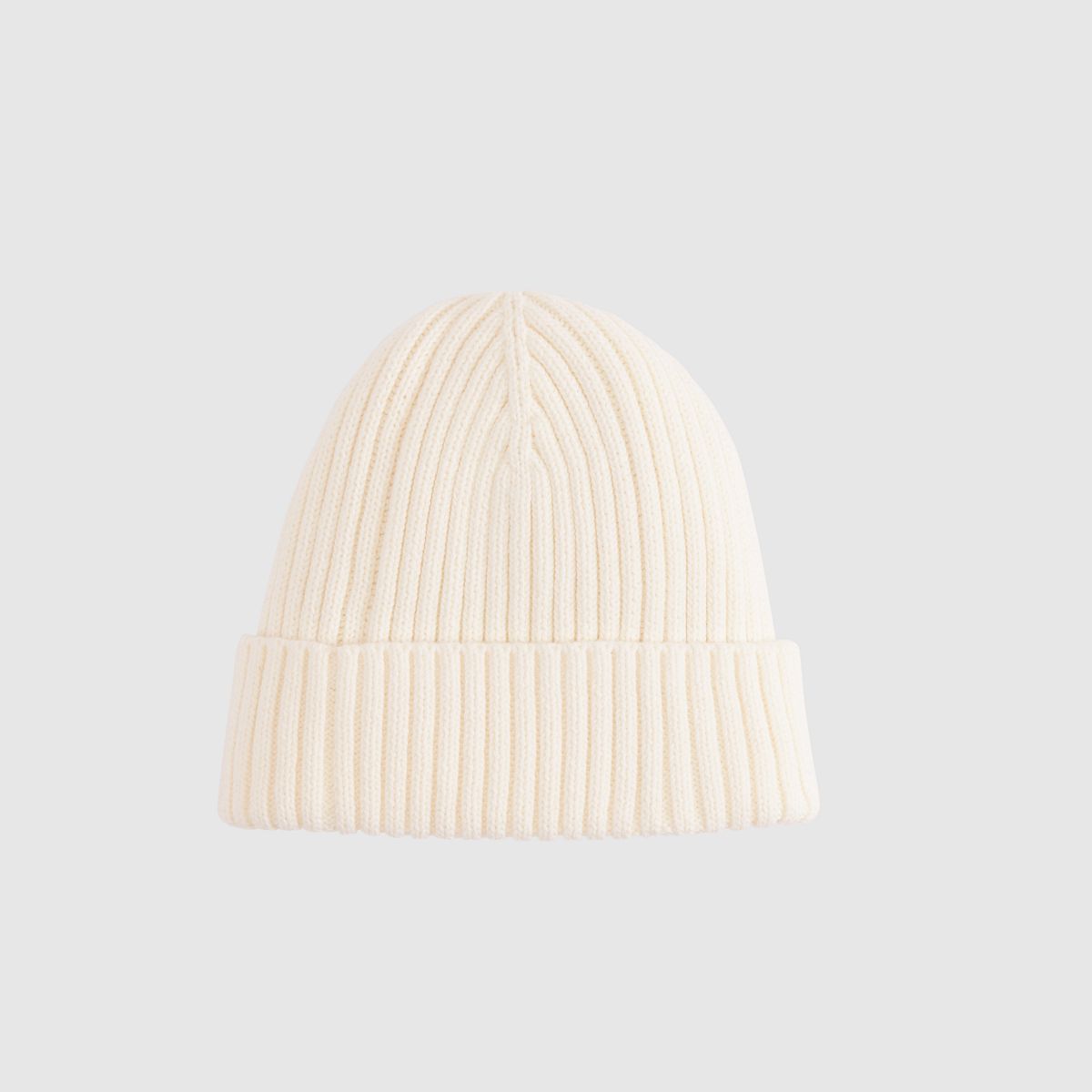 Sunset Beanie — Egret - White