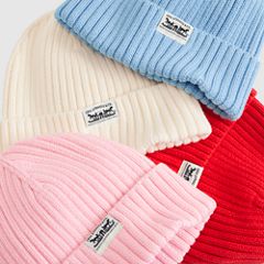 Sunset Beanie — Egret - White 5