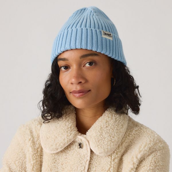 Sunset Beanie — Blue Bell - Blue