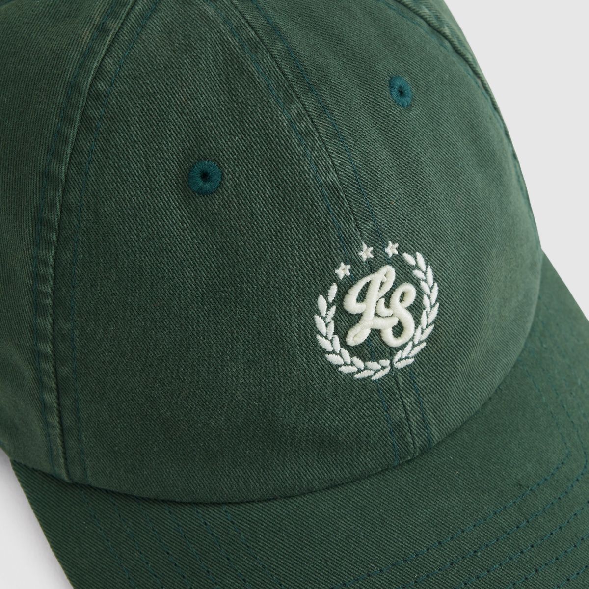 Varsity Baseball Cap — Vintage Pine - Green