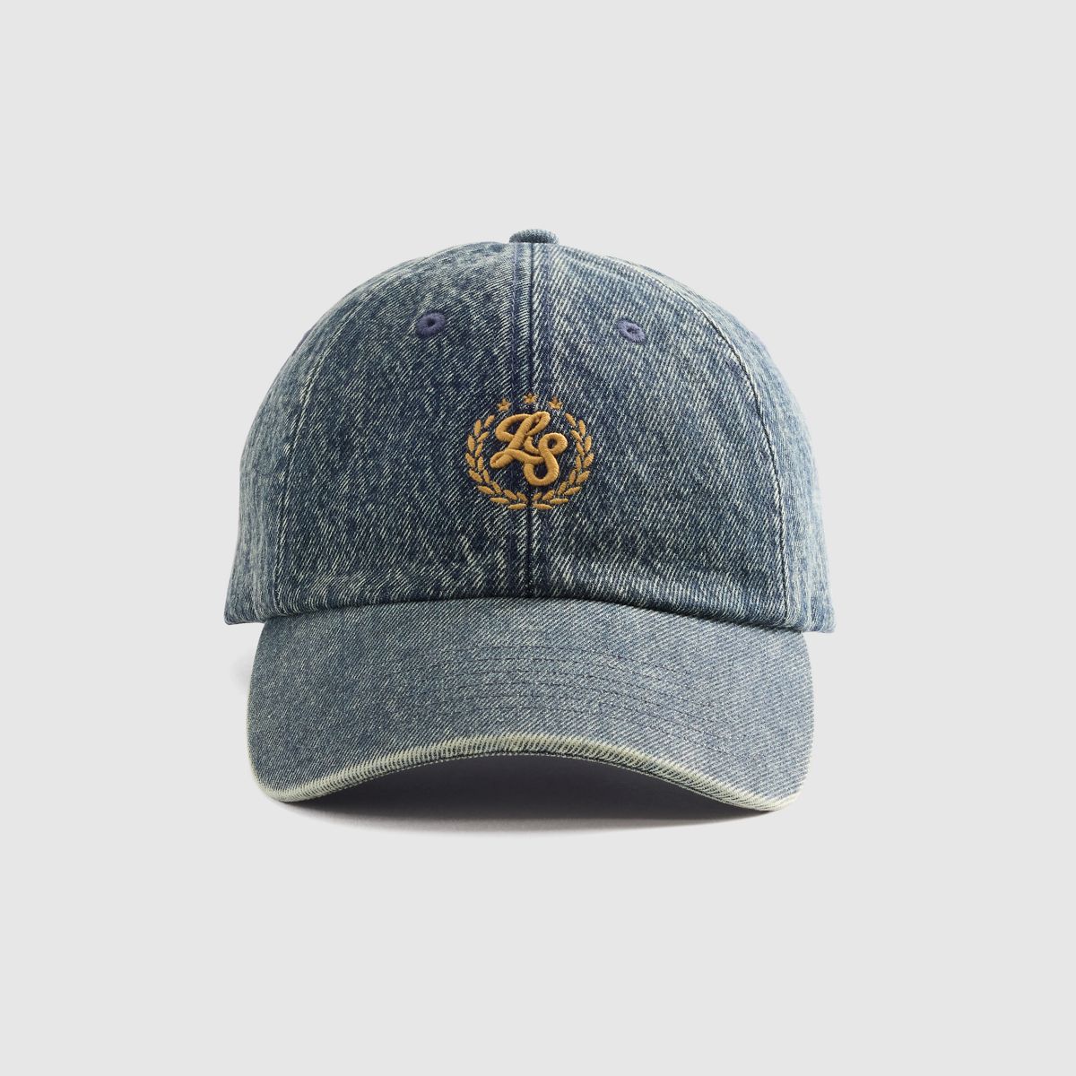 Varsity Baseball Cap — Laid In The Meadow Hat - Blue