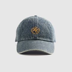 Varsity Baseball Cap — Laid In The Meadow Hat - Blue 2