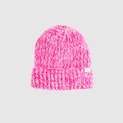 Gigi Chunky Beanie — Pin Glo - Pink 2