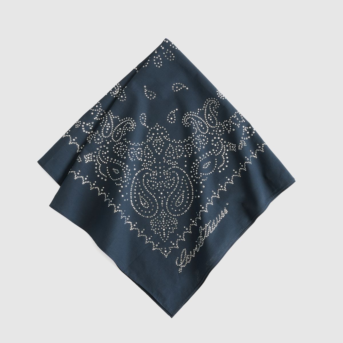 Rhinestone Bandana — Oakley - Blue