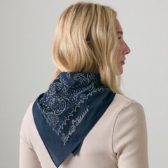 Rhinestone Bandana — Oakley - Blue 1
