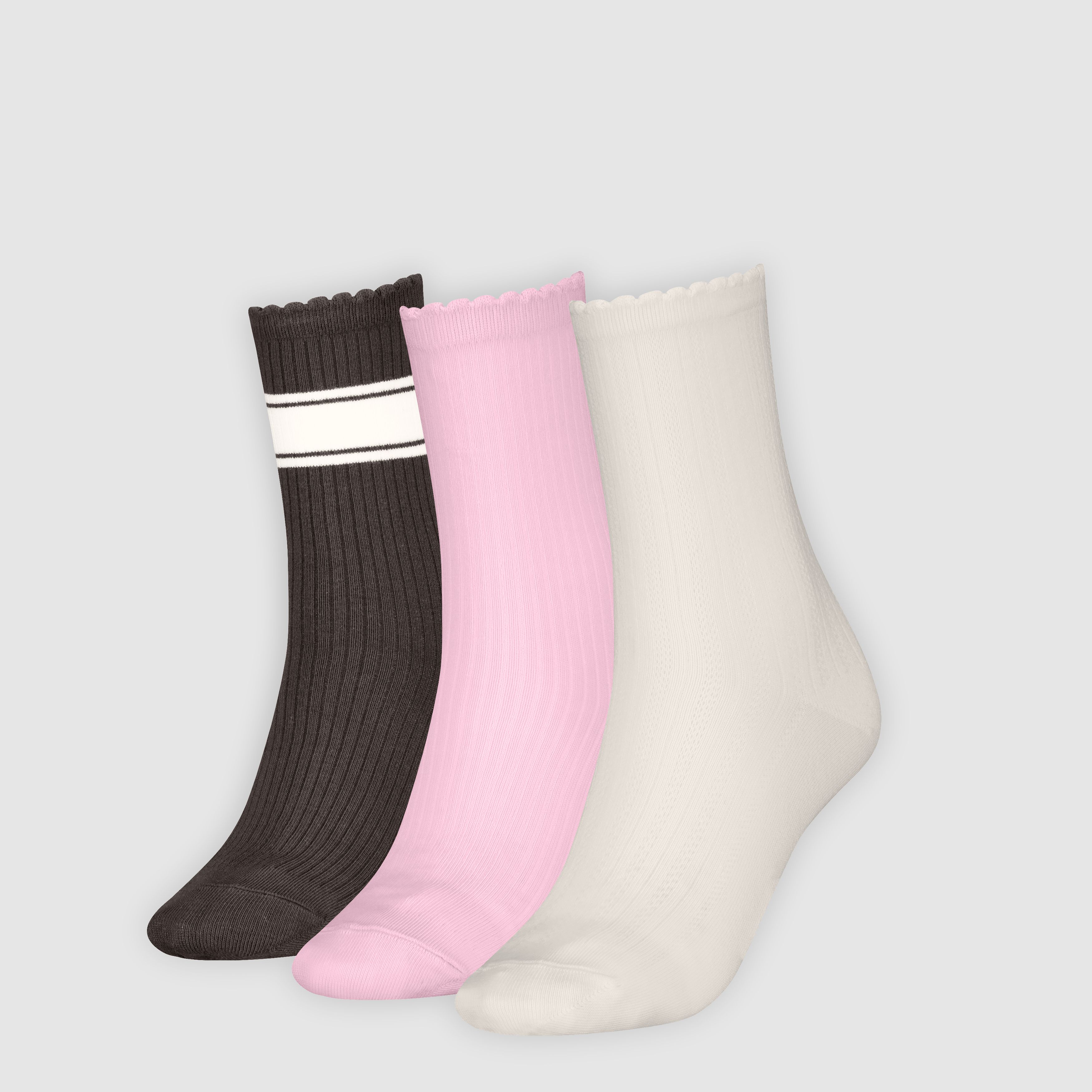 Levi's® Regular Cut Structured Socks - 3 pack 1