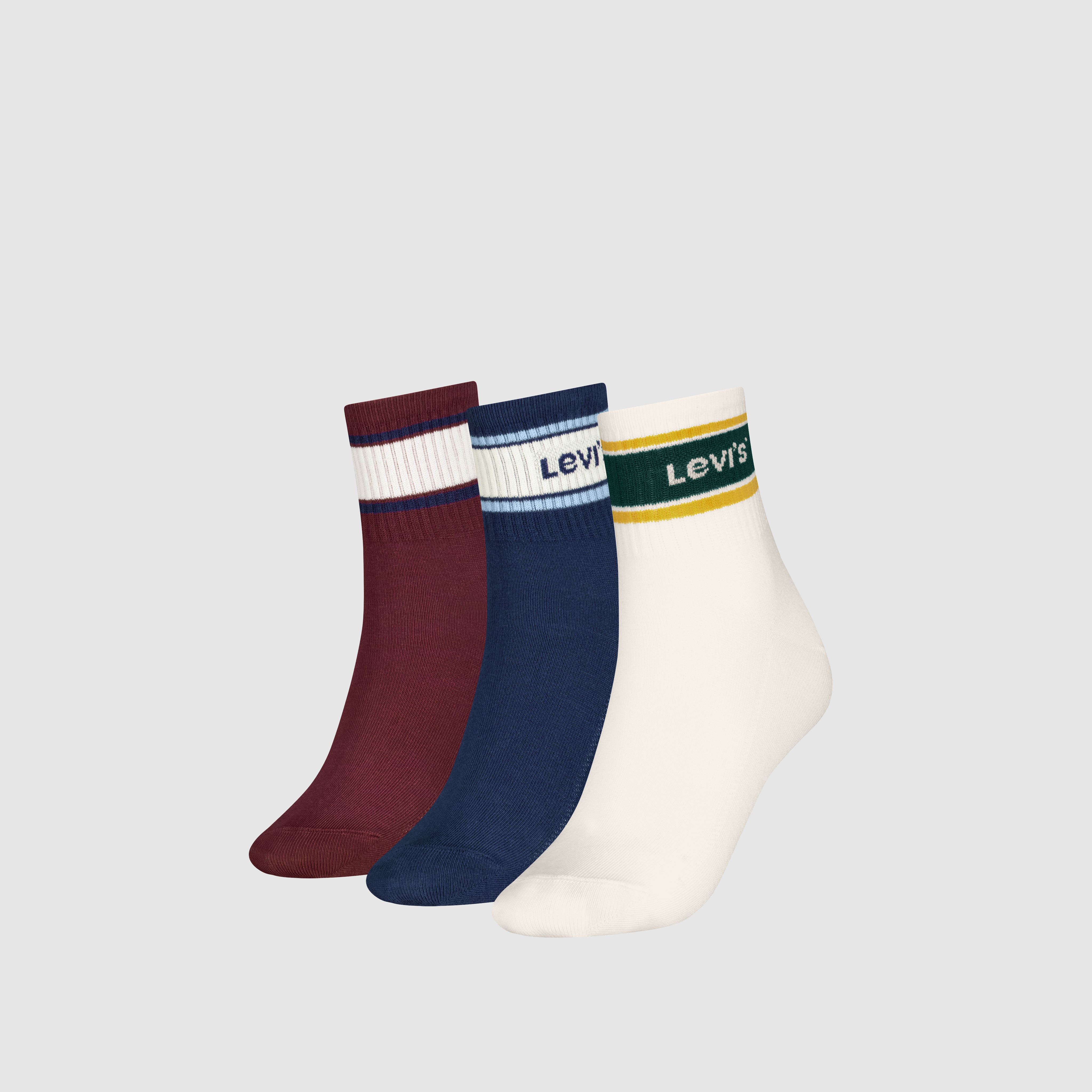 Levi's® Short Cut Stripe Socks - 3 pack 15