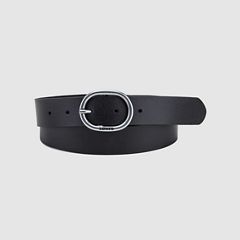 Arlethe Reversible Belt — Regular Black - Black 1