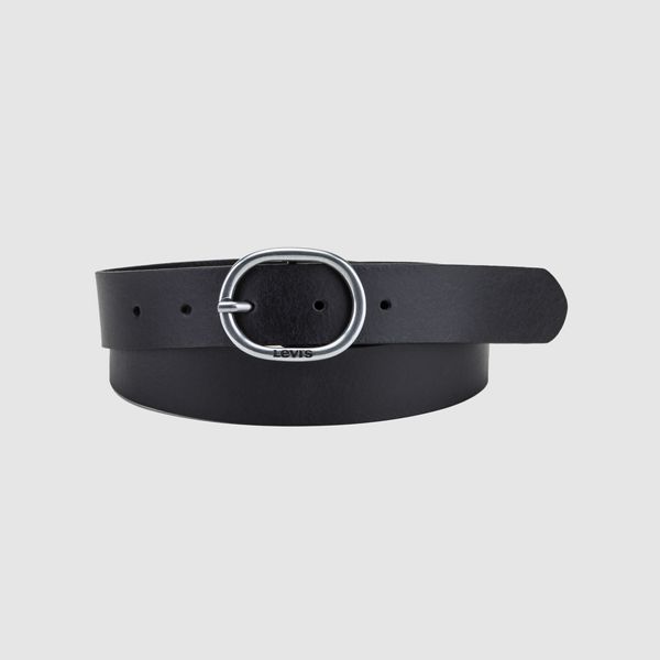 Arlethe Reversible Belt — Regular Black - Black