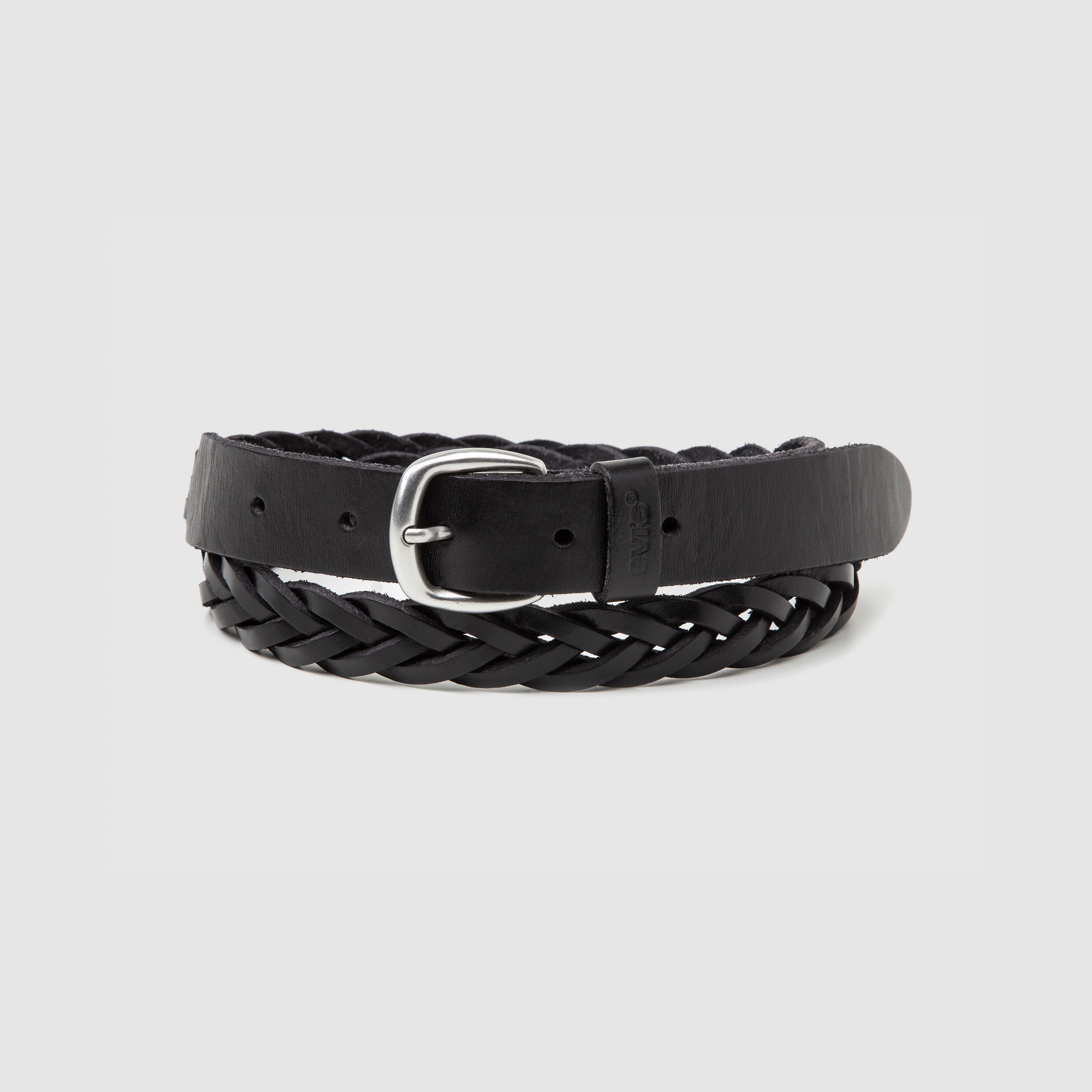 Leather Braided Belt 1