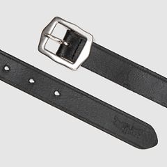 Lux Leather Belt — Black - Black 3