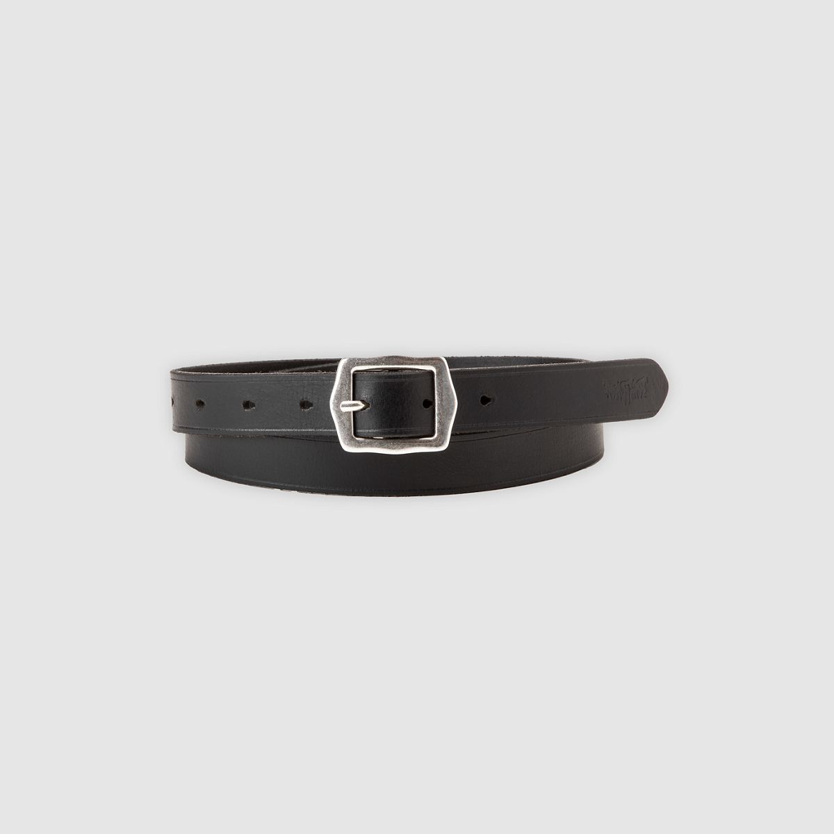 Lux Leather Belt — Black - Black