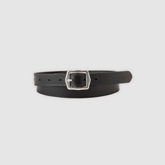 Lux Leather Belt — Black - Black 2
