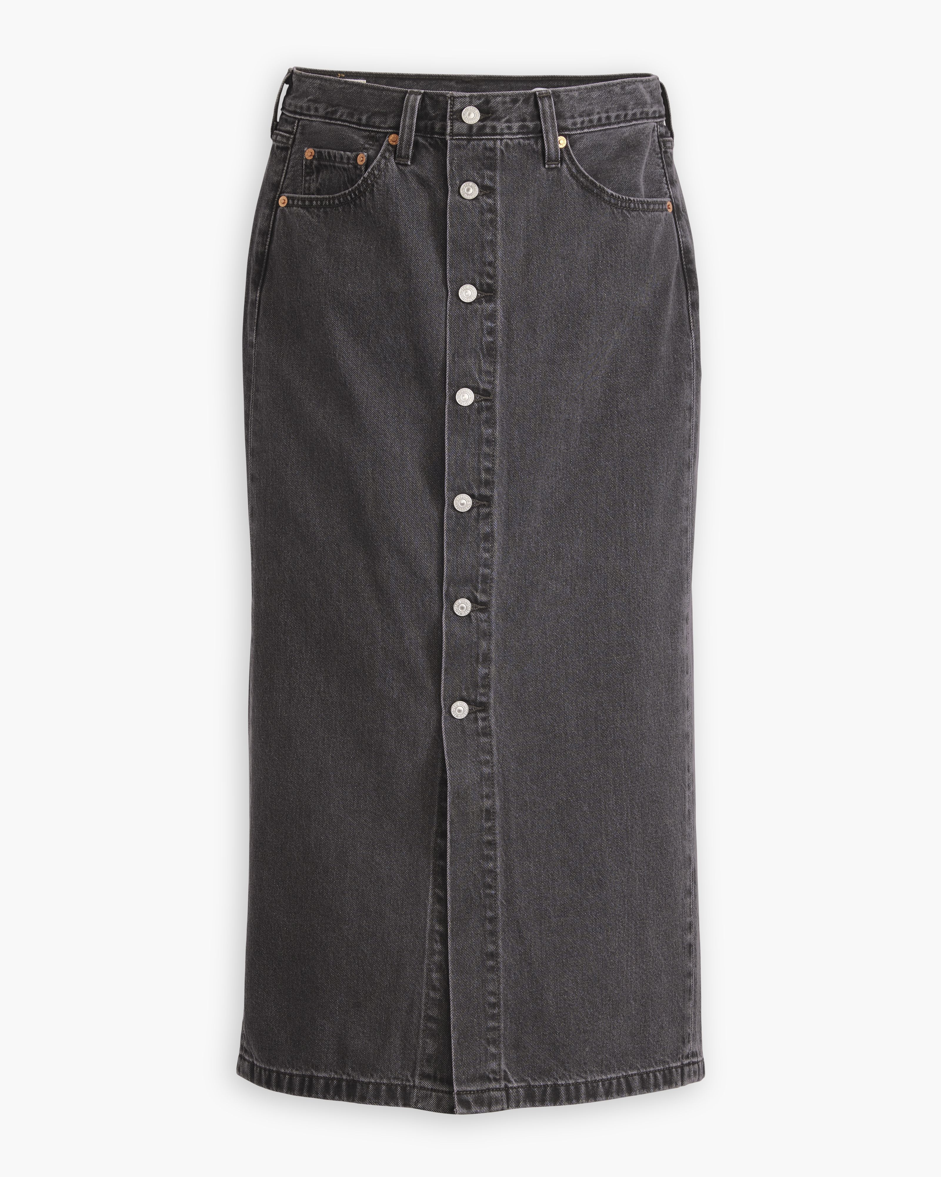 Button Midi Skirt 6