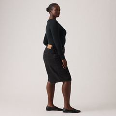 Baggy Dad Jorts — Open Mind - Black 10