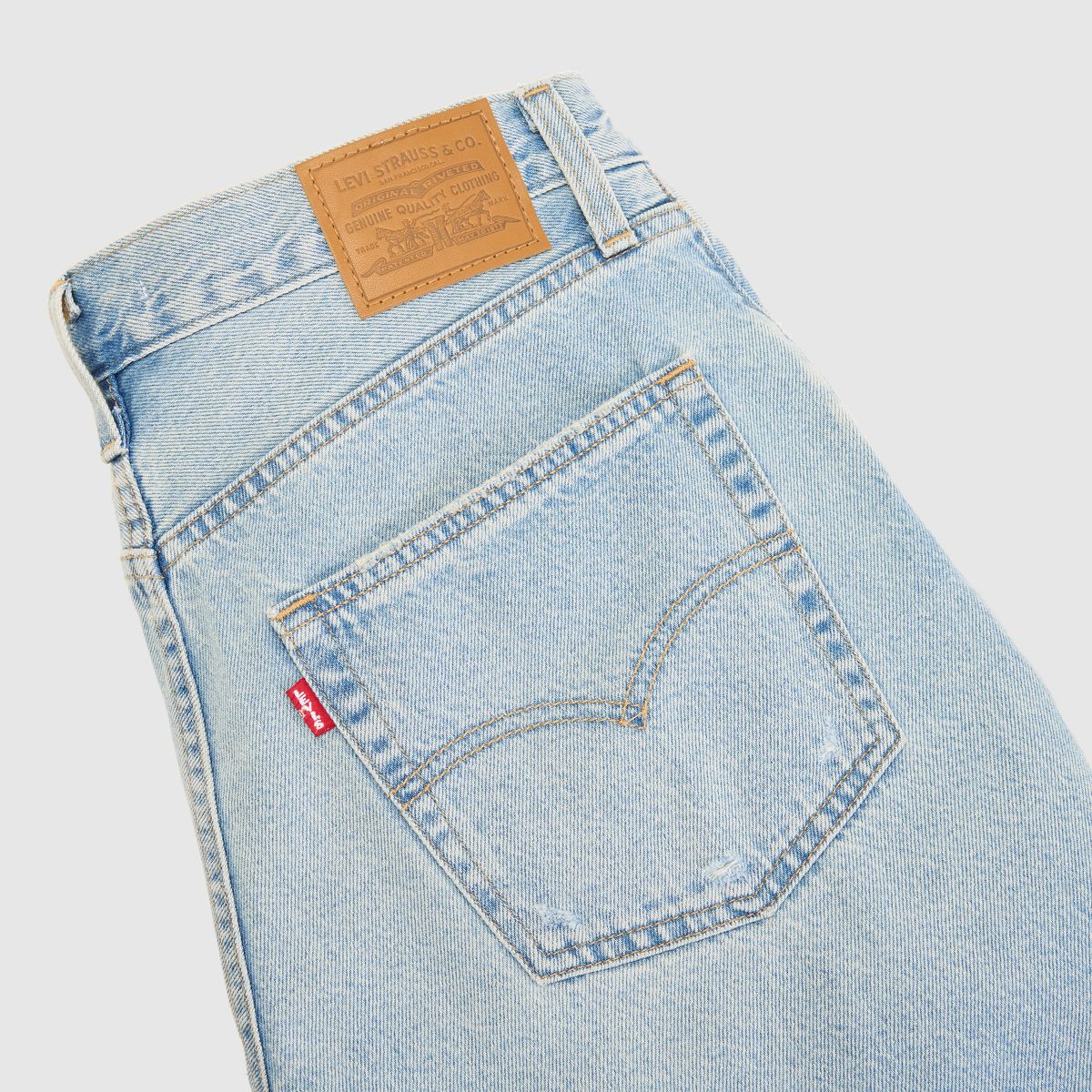 Baggy Dad Jorts — Been There Jort - Light Wash