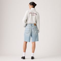 Baggy Dad Jorts — Been There Jort - Light Wash 4