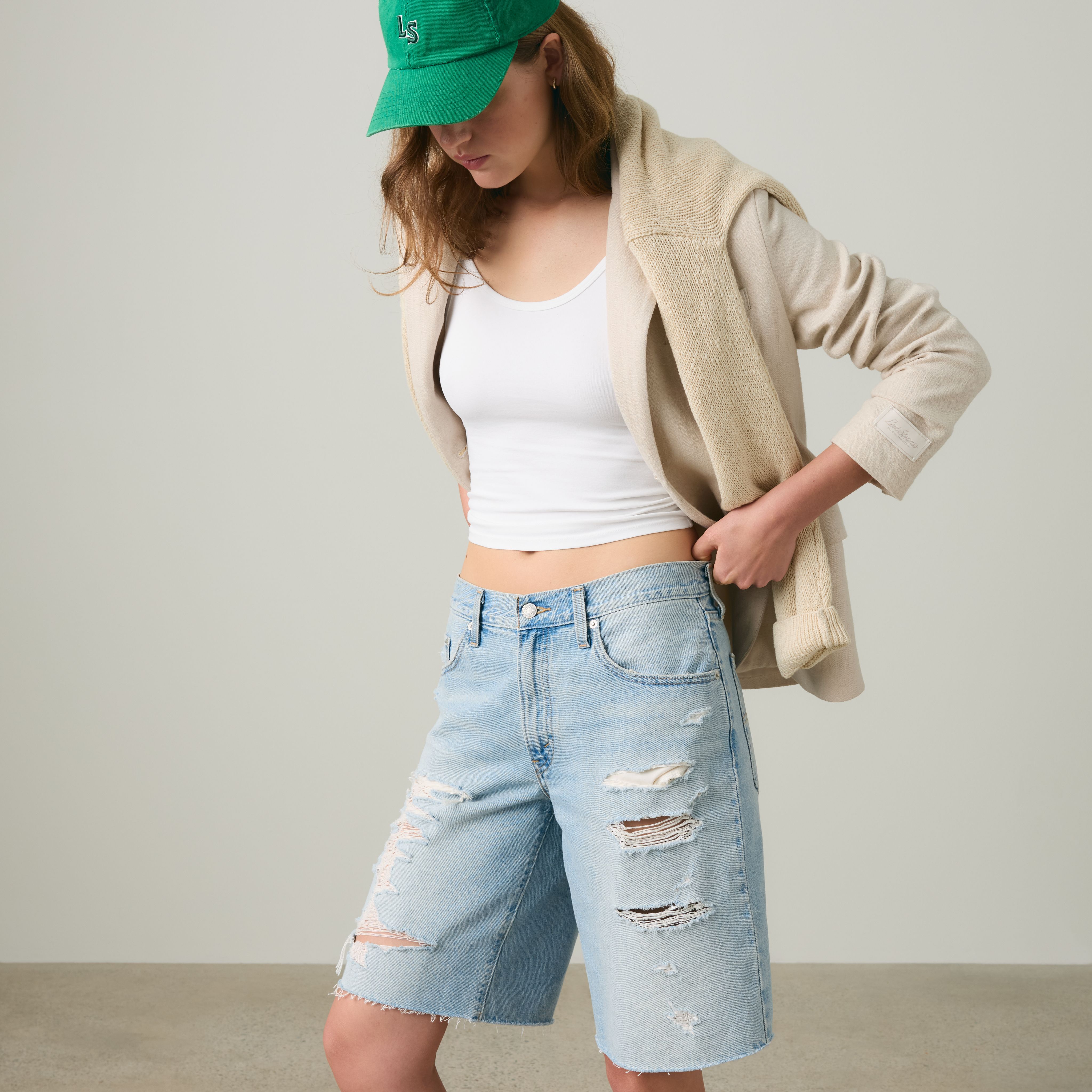 Baggy Dad Jorts 2