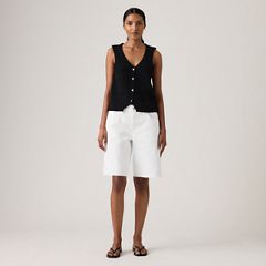 Baggy Dad Jorts — Tooth Fairy - White 5