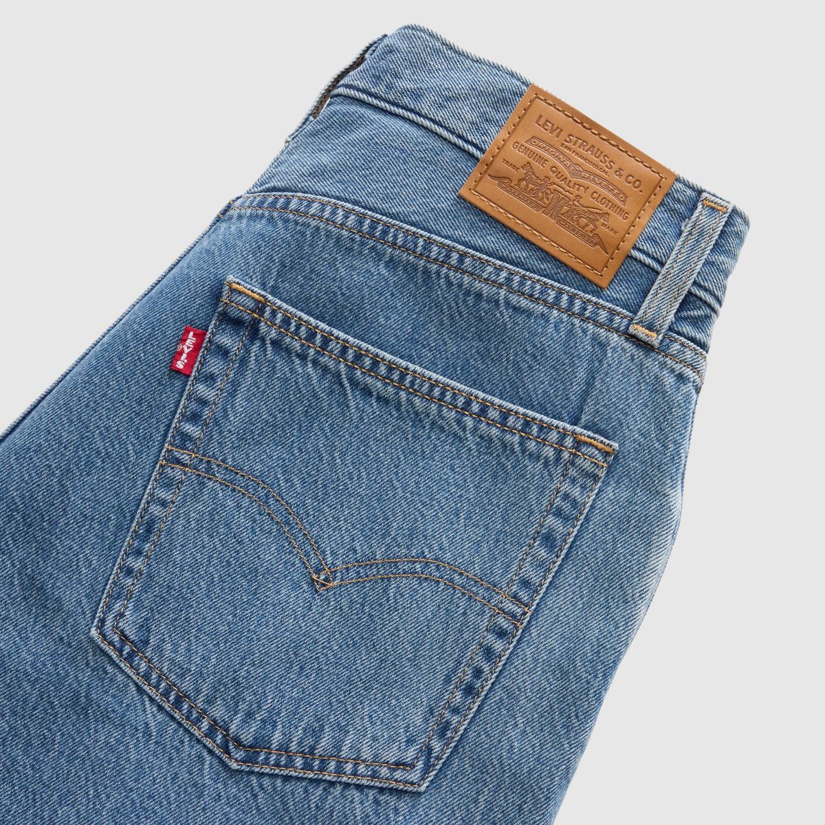 Baggy Dad Lightweight Jorts — Own It - Medium Wash