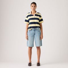 Baggy Dad Jorts — We Did It Short - Medium Wash 5
