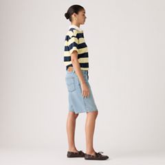 Baggy Dad Jorts — We Did It Short - Medium Wash 4