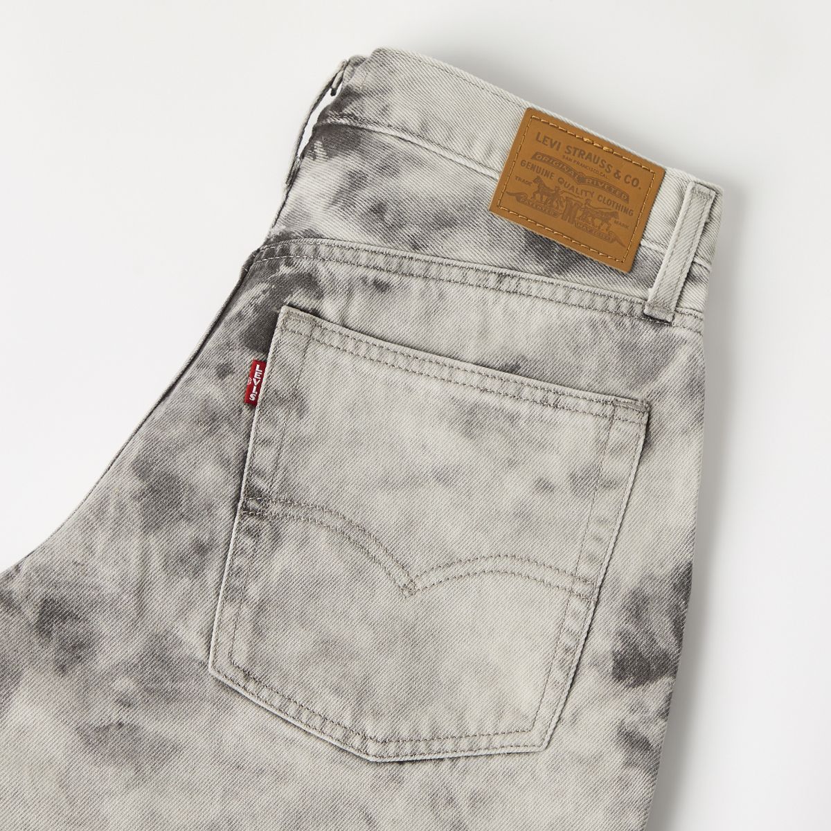 Baggy Dad Jorts — Soft Smoke Jort - Grey
