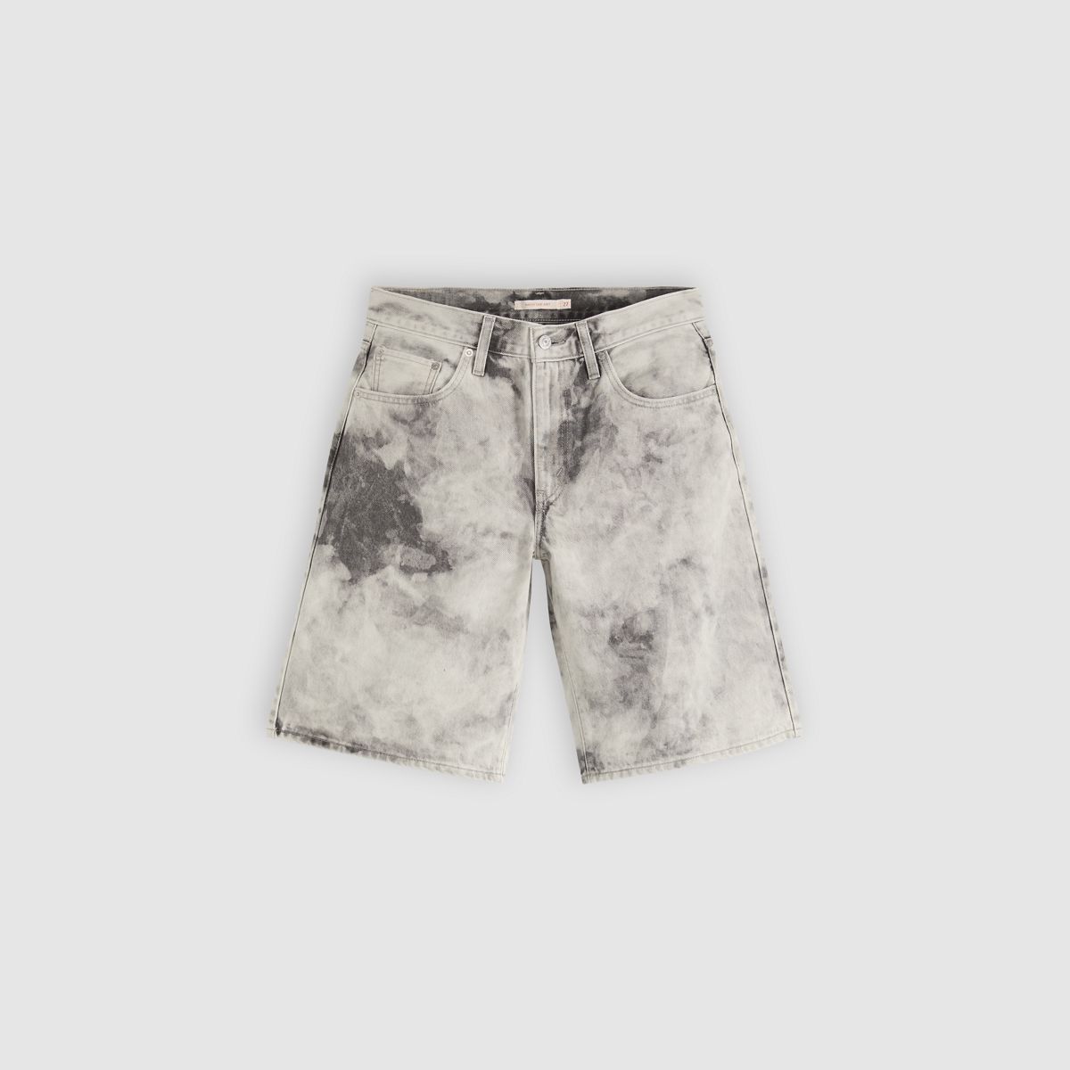 Baggy Dad Jorts — Soft Smoke Jort - Grey