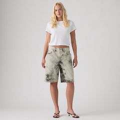 Baggy Dad Jorts — Soft Smoke Jort - Grey 5